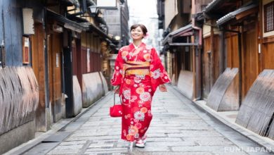 Photo of Enjoy kimono dress and make fun
